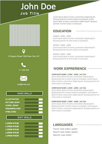 Blank Resume - Free Resume Template [DOWNDLOAD]