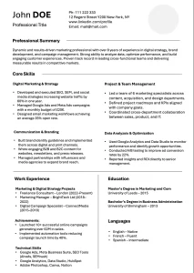 functional-resume