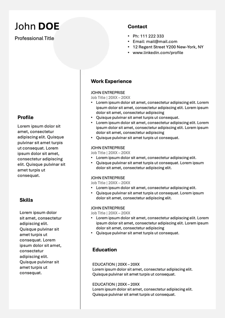 Simple Resume